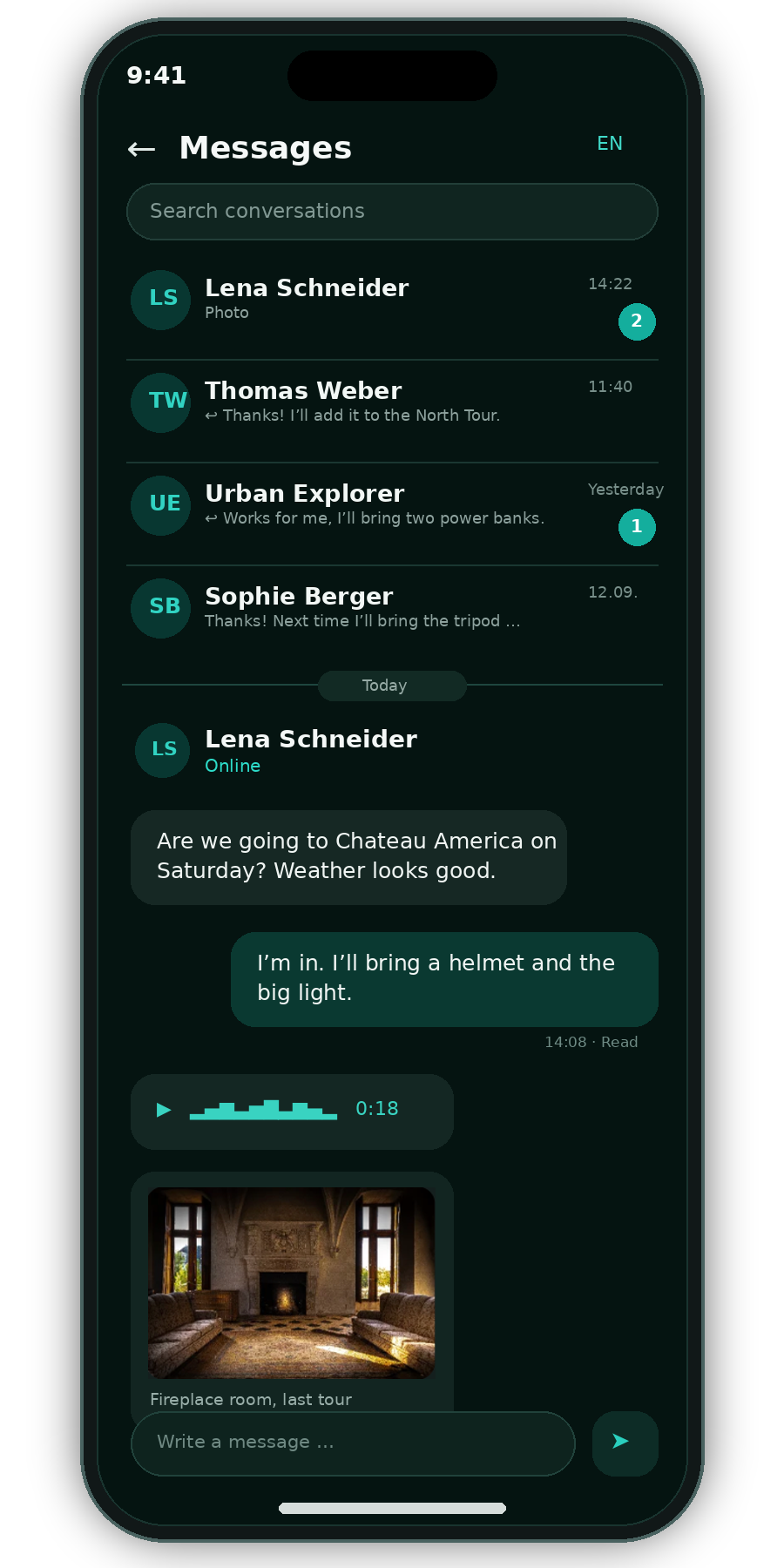 UBX Planner Chat