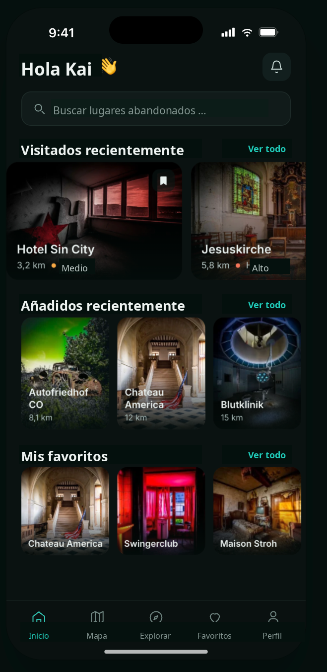Captura de la app UBX Planner